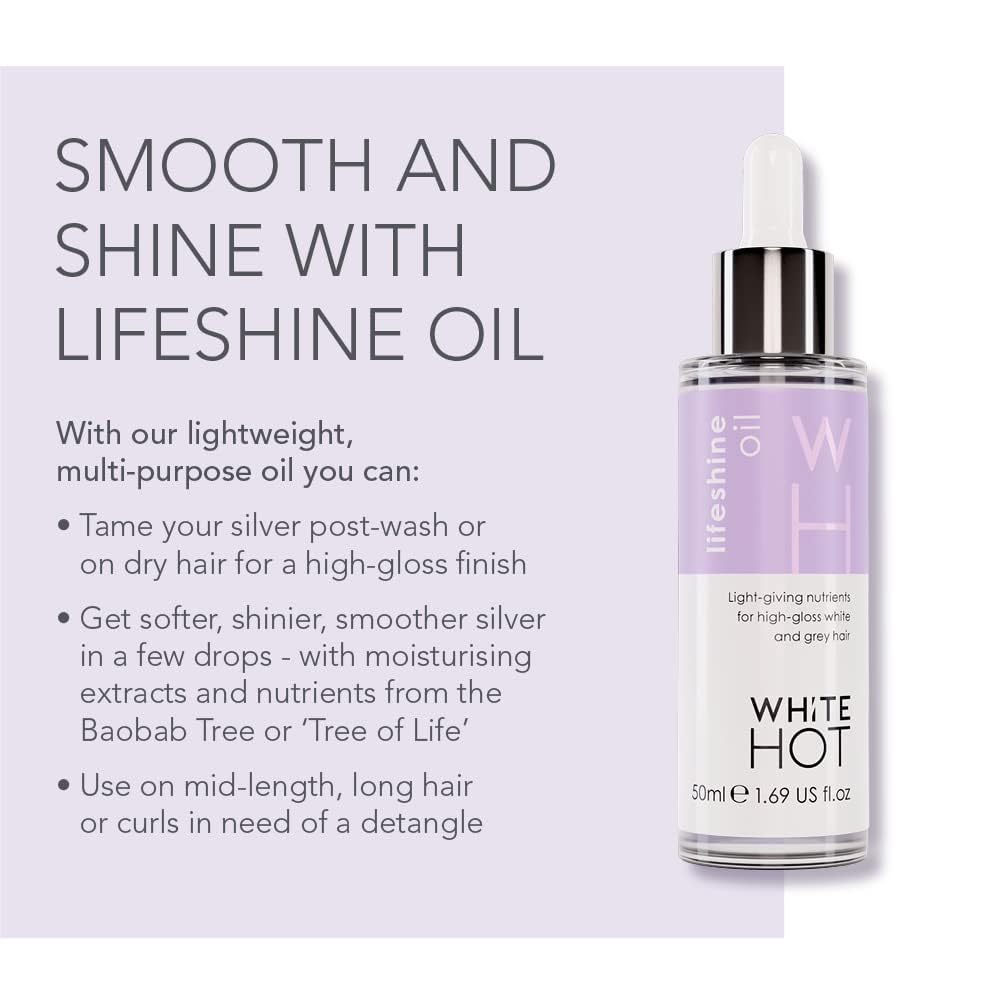 Styling by White Hot Hair Life Shine Oil 50ml